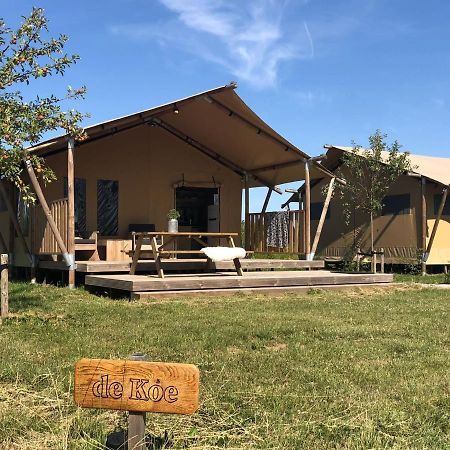 De Hazelaarshof Luxe Glampingtent Bij Natuurgebied De Millingerwaard Kekerdom 外观 照片